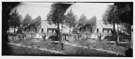Petersburg, Va. Blandford Church and graveyard