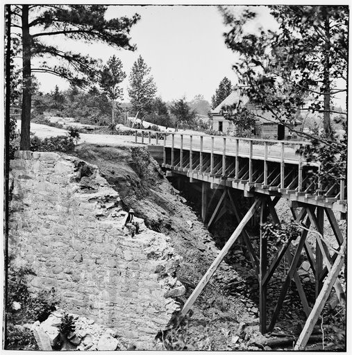 Petersburg, Va., vicinity. Canal aqueduct