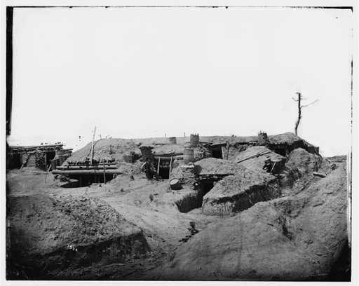 Petersburg, Va. Interior of Fort Sedgwick