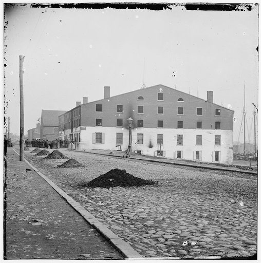 Richmond, Va. Side view of Libby Prison