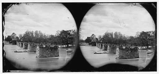 Richmond, Va. Ruins of Mayo's Bridge