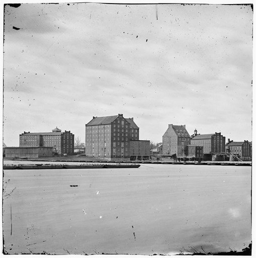 Manchester, Va. Factories on the James opposite Richmond