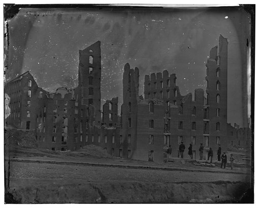 Richmond, Va. Ruins of the Gallego Flour Mill; a later view