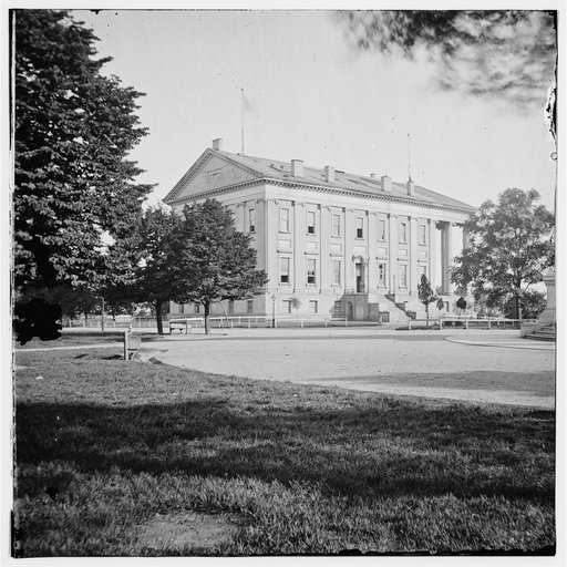 Richmond, Va. Left side and rear of Capitol