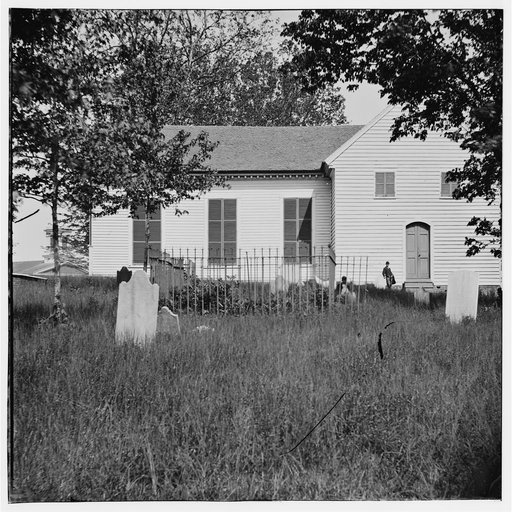 Richmond, Va. St. John's Church from graveyard