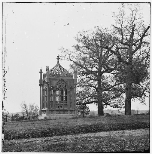 Richmond, Va. Tomb of President James Monroe in Hollywood Cemetery