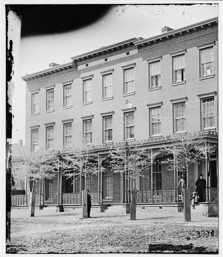 Richmond, Va. "New York newspaper correspondents' row" (between 4th and 5th Streets)