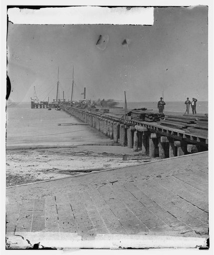 Hilton Head, S.C. Dock built by Federal troops