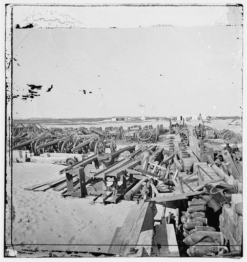Morris Island, S.C. Ordnance depot