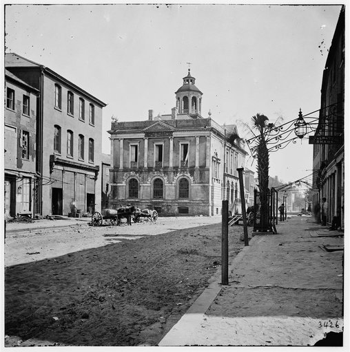 Charleston, S.C. The Post Office (old Exchange and Custom House, 122 East Bay)