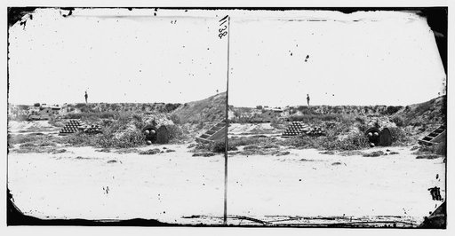Fort Fisher, N.C. Interior view
