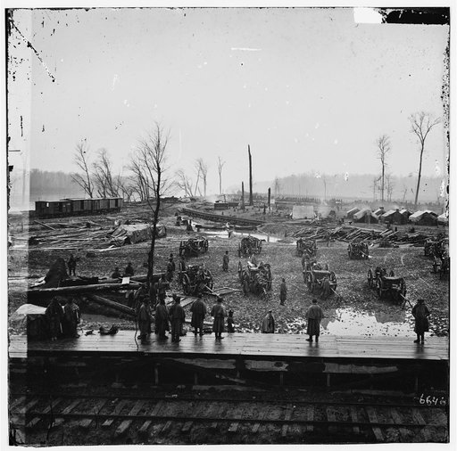 Johnsonville, Tenn. Camp of Tennessee Colored Battery