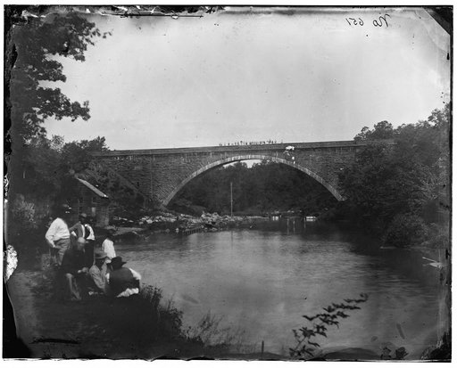 Washington, D.C. Cabin John Bridge in nearby Maryland