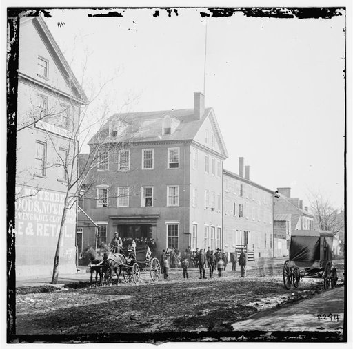 Alexandria, Va. The Marshall House, King and Pitt Streets