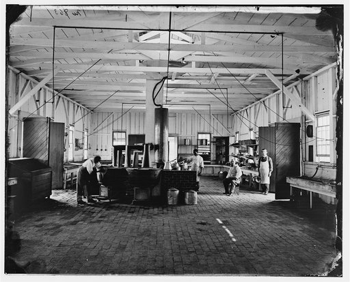 Alexandria, Va. Cooks in the kitchen of Soldiers' Rest