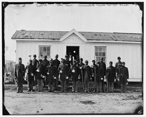 Arlington, Va. Band of 107th U.S. Colored Infantry at Fort Corcoran