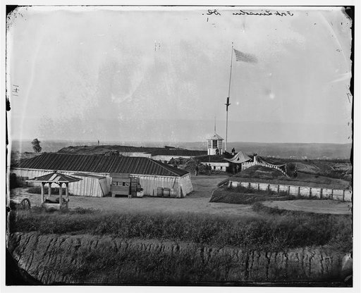 District of Columbia. Interior view of Fort Lincoln