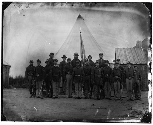 Prospect Hill, Va. Noncommissioned officers of 13th New York Cavalry