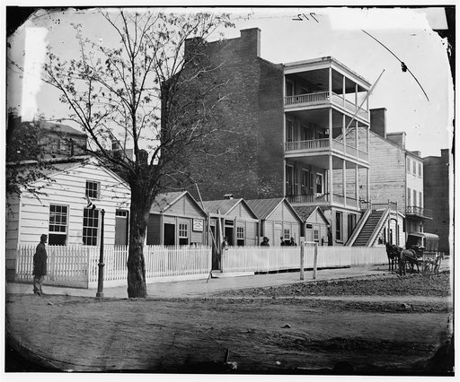 Washington, D.C. Buildings of the Sanitary Commission Home Lodge for Invalid Soldiers, North Capitol near C St.