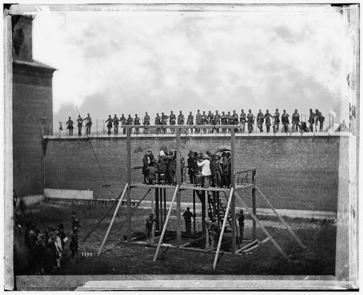 Washington, D.C. Adjusting the ropes for hanging the conspirators