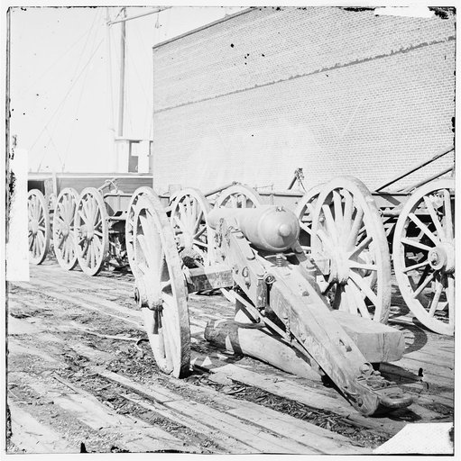 Unknown location. Parrott gun