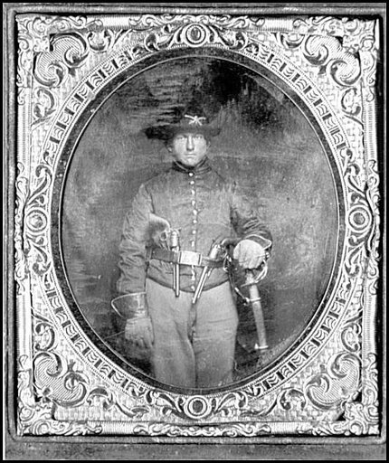 Portrait of a Federal cavalryman
