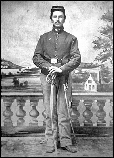 Portrait of a soldier of the 1st District of Columbia Cavalry?