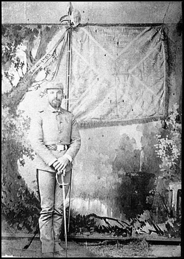 Portrait of Emanuel Rudasill, Company M, 16th North Carolina Regiment, C.S.A.
