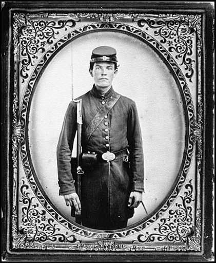 Portrait of a Federal soldier from Ohio