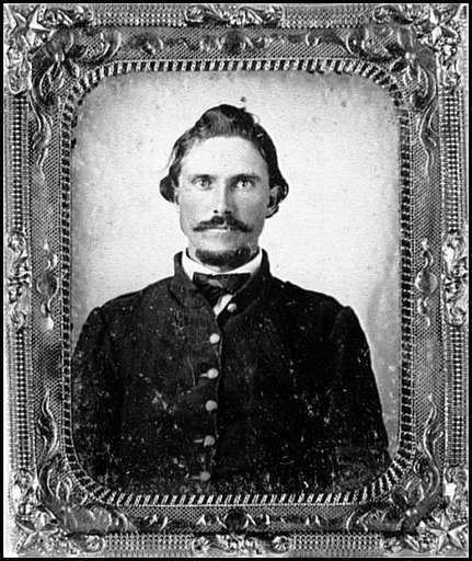 Portrait of Pvt. Hite Bird, Virginia Regiment, C.S.A.
