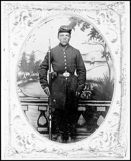 Portrait of a Federal soldier