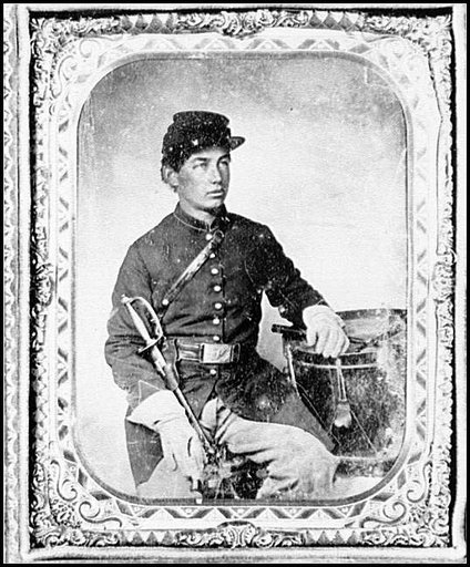 Portrait of Pvt. George Henry Graffam, Company B, 30th Maine Infantry. U.S.A., age 18