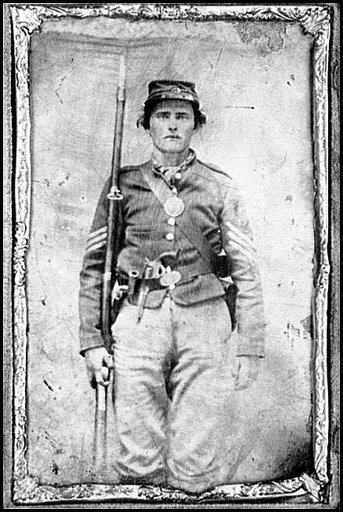 Portrait of a Federal soldier