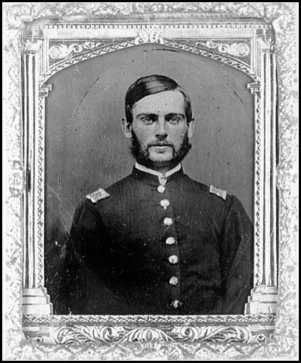 Lieutenant Colonel Thomas D. Chamberlain of Co. G and I, 20th Maine Infantry Regiment in uniform