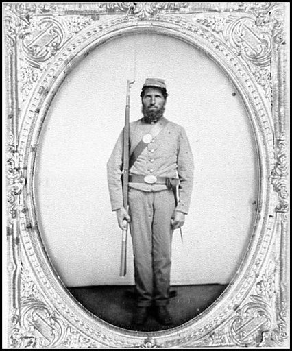 Portrait of a Confederate soldier?