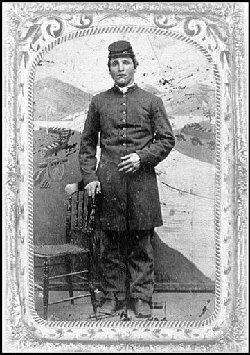 Portrait of a Federal soldier