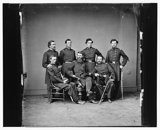 General Francis Blair and staff, U.S.A.