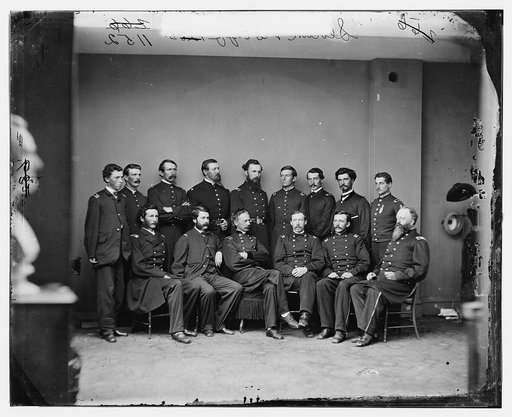 General Slocum and staff
