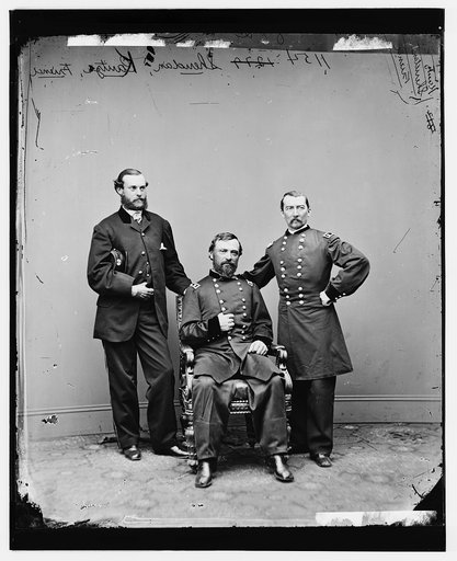 Generals Sheridan, Katz, and friend