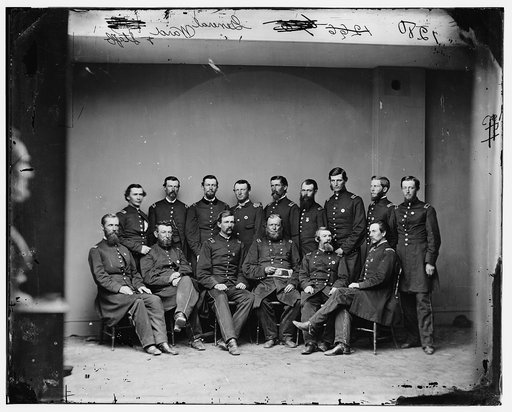 General Wm. T. Ward and staff