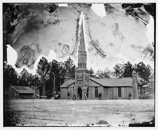 Church of Petersburg, Va, built by 50th N.Y. engineers
