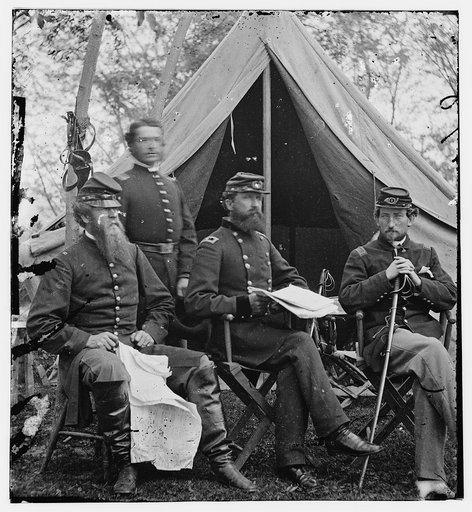 Gen. Geo. Sykes & staff