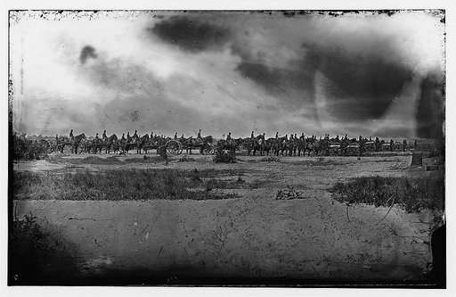 Morris Island, South Carolina. Unidentified artillery unit