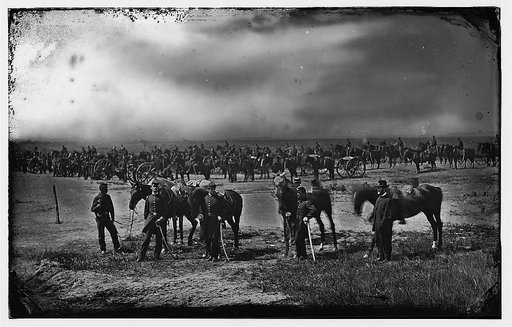 Morris Island, South Carolina. Unidentified artillery unit