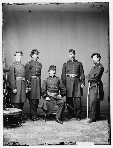 D. Sickles & staff