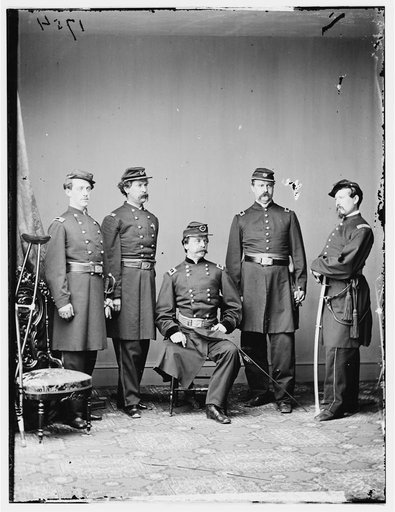 D. Sickles & staff