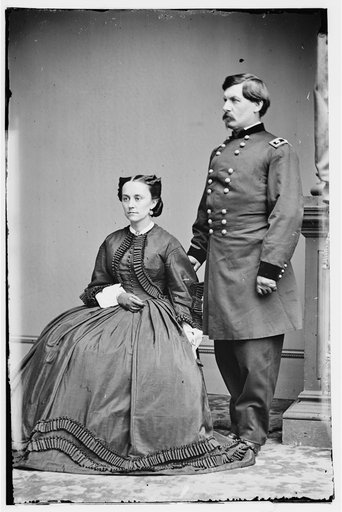 Gen. G.B. McClellan and wife