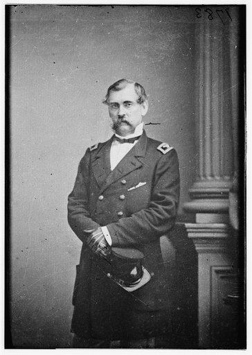 Gen. Charles F. Smith, Died: April 25, 1862 of a foot infection he got in jumping from one boat to another in opening stages of Shiloh Campaign
