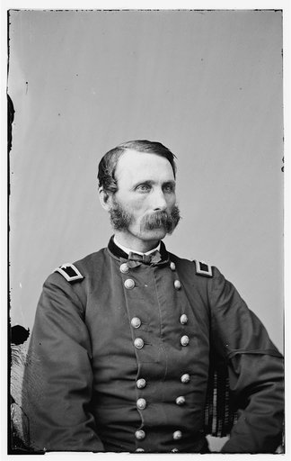 Portrait of brevetted Brigadier General Napoleon Bonaparte McLauglen (1823-1887)