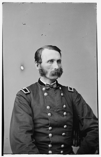 Portrait of brevetted Brigadier General Napoleon Bonaparte McLauglen (1823-1887)